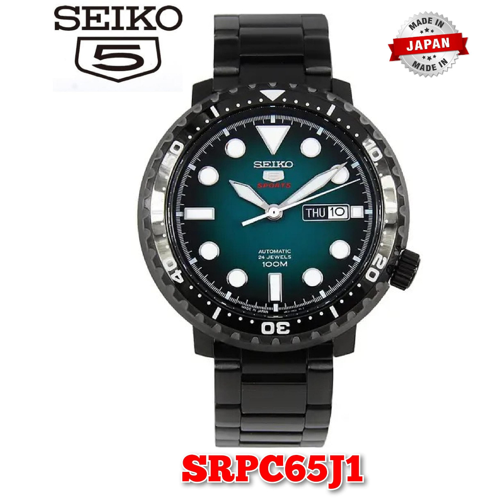 Seiko 5 Sports Automatic Japan Made SRPC65J1 Men s Watch Shopee