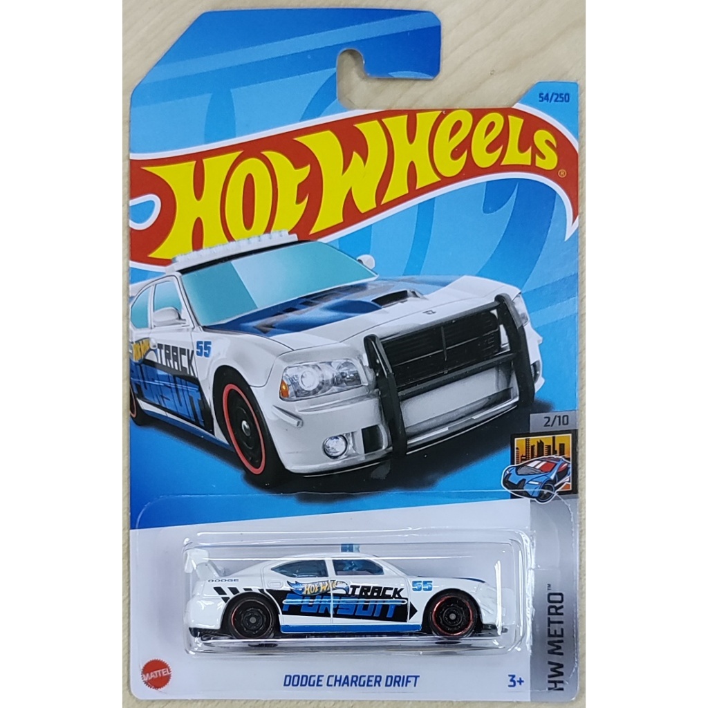 Hot Wheels Dodge Charger Drift ZAMAC Metro Rescue Mopar Police