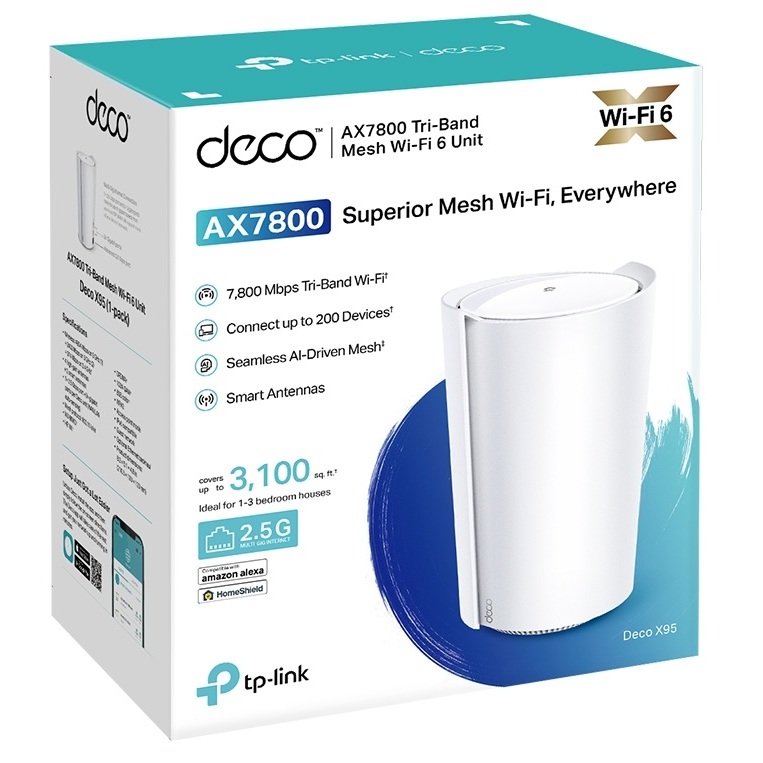 TP-LINK DECO X80 X95 BE25 BE65 BE75 BE85 AX6000 AX7800 BE5000 BE11000 ...