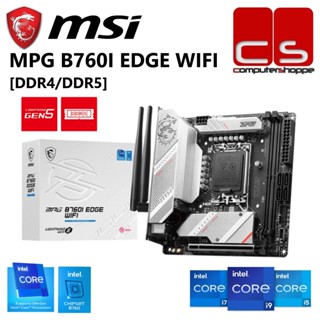 MSI MPG B560I Gaming Edge WiFi LGA 1200 Intel B560 SATA 6Gb/s Mini ITX  Intel Motherboard : : Electronics