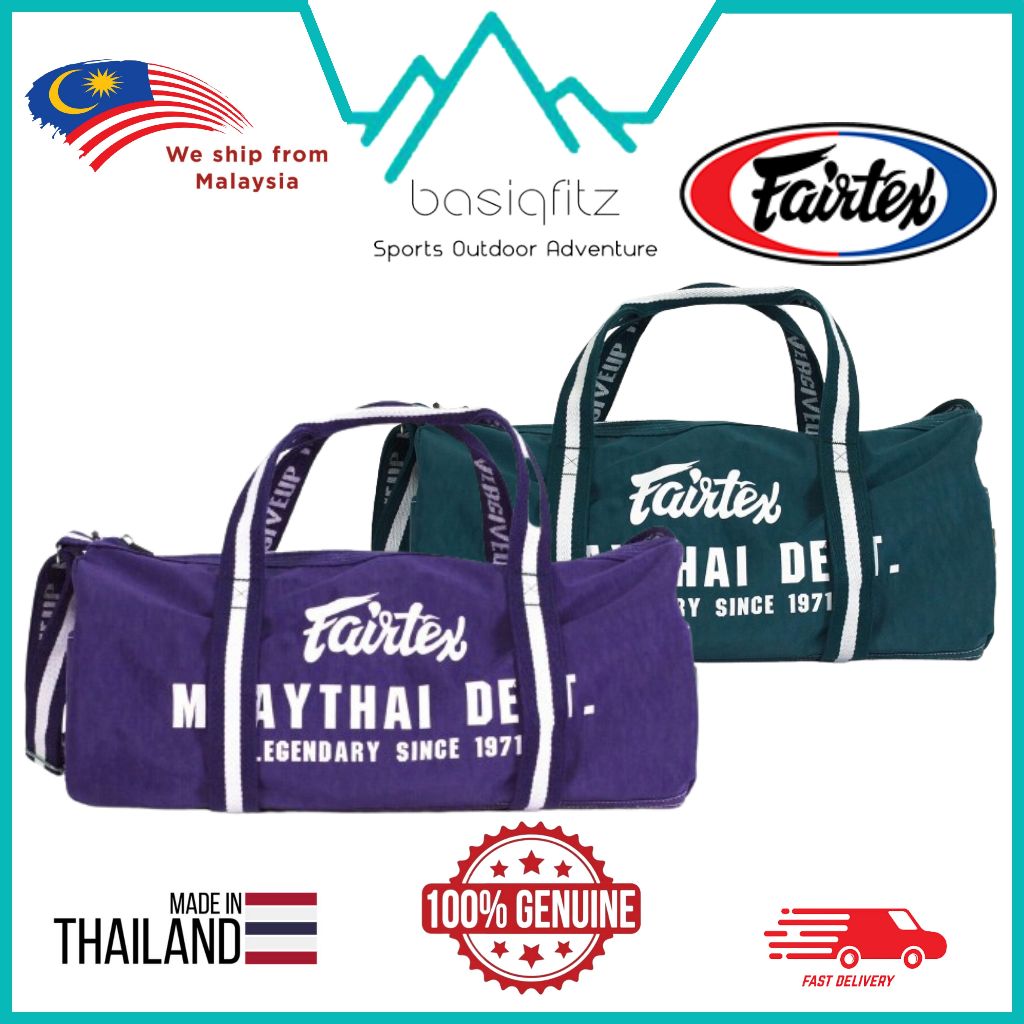 Fairtex Muay Thai Equipment Bag Duffel Bag Fairtex Muay Thai Gym