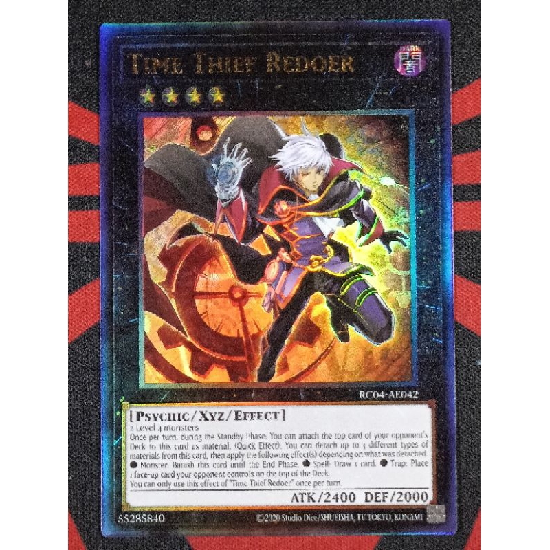 Thẻ bài Yugioh chính hãng | Time Thief Redoer | RA01 Quarter Century