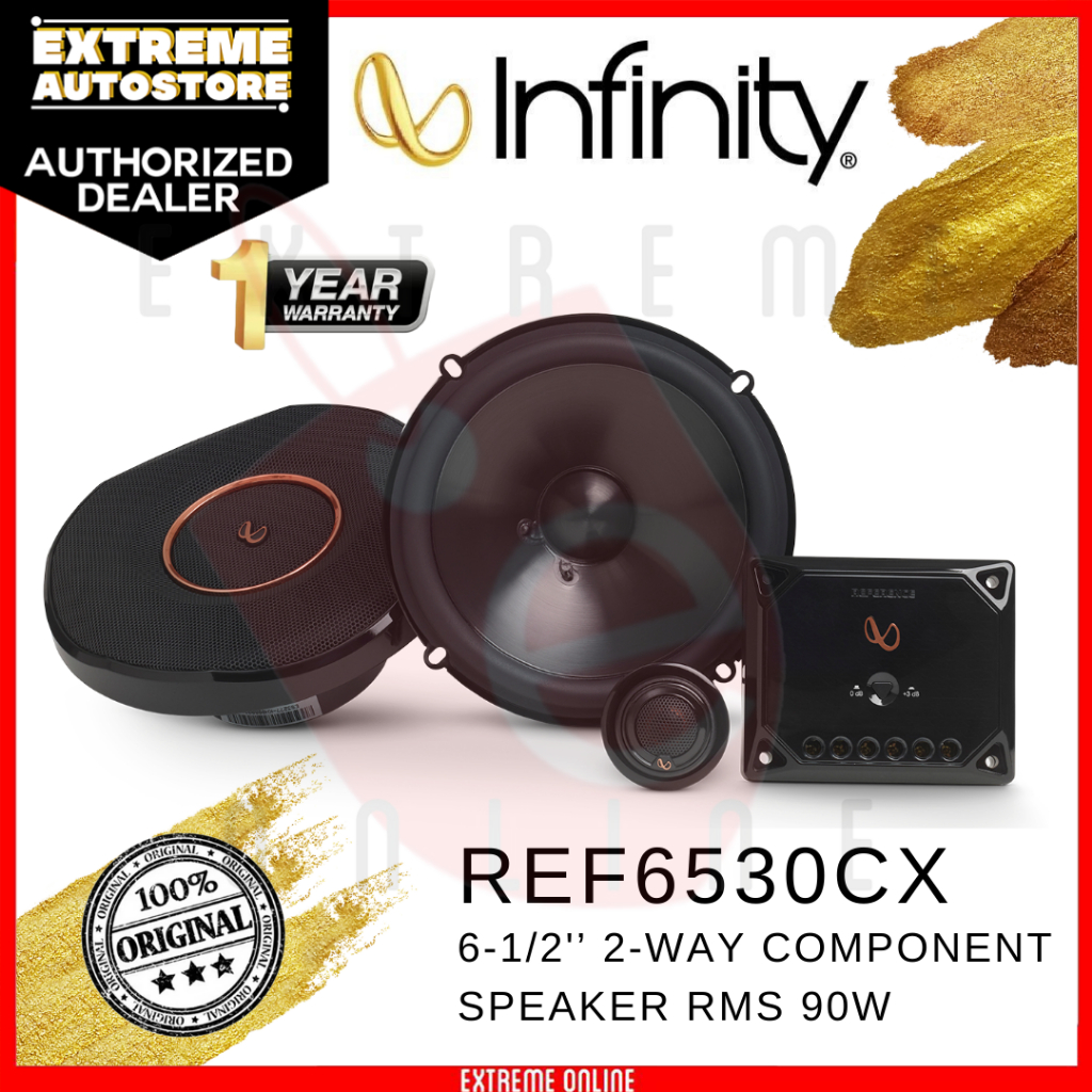 Infinity Reference REF-6530cx Reference Series 6-1/2" component speaker ...