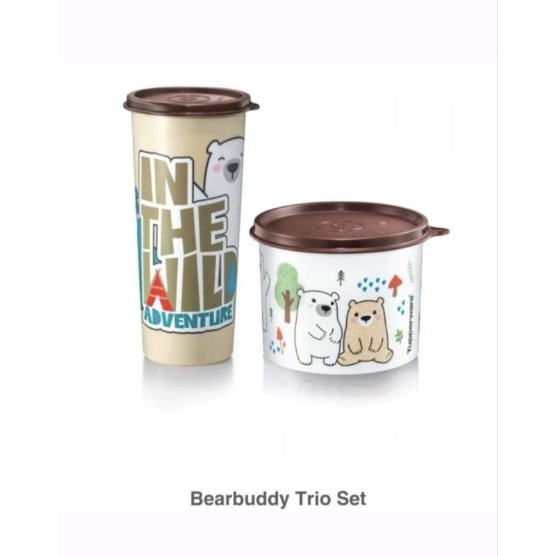 TUPPERWARE BEARBUDDY SET (2pcs) | Shopee Malaysia