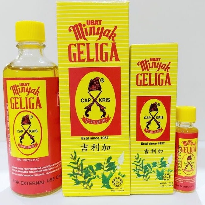 MINYAK GELIGA MEDICATED OIL series | Shopee Malaysia