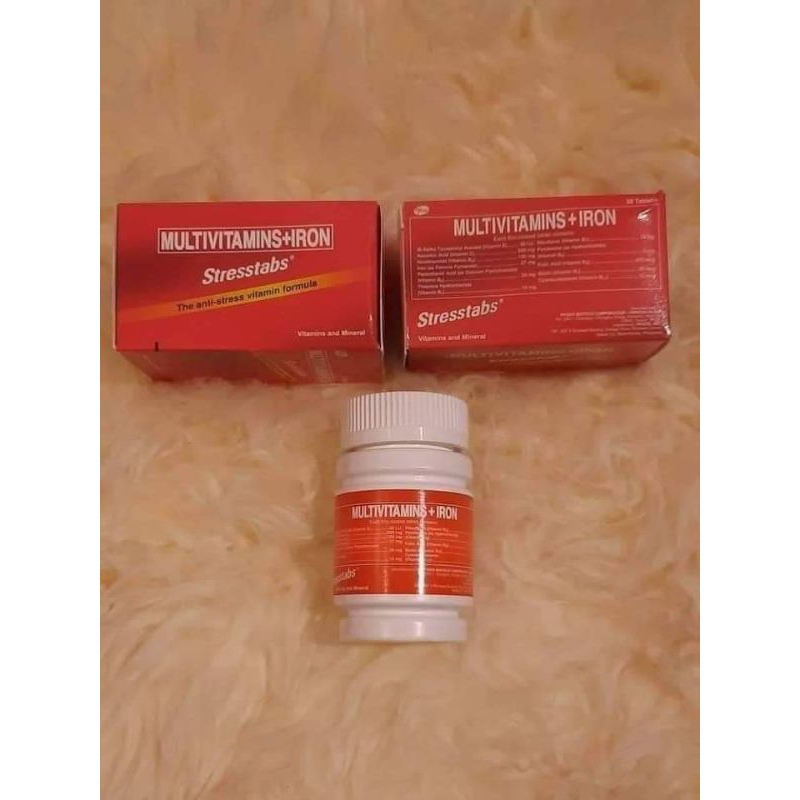 stresstab multivitamins plus iron 30 tablets Shopee Malaysia