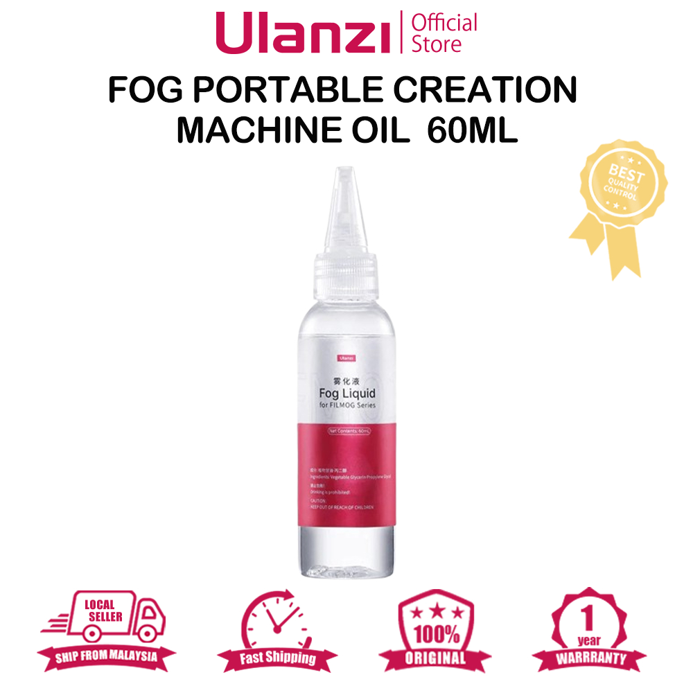 Ulanzi Fog Juice Fog Portable Creation Machine Oil 60ML R002 For FM01 FILMOG Ace Portable Fog