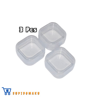 Clear Organizer Box Adjustable Dividers Plastic Compartment