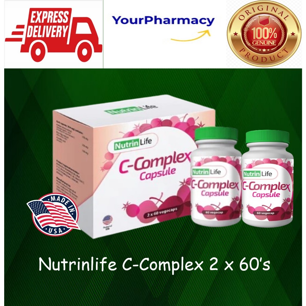NUTRINLIFE 2x60's capsule (natural vitamin C) Shopee Malaysia