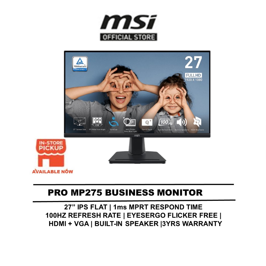 MSI MONITOR PRO MP251 25