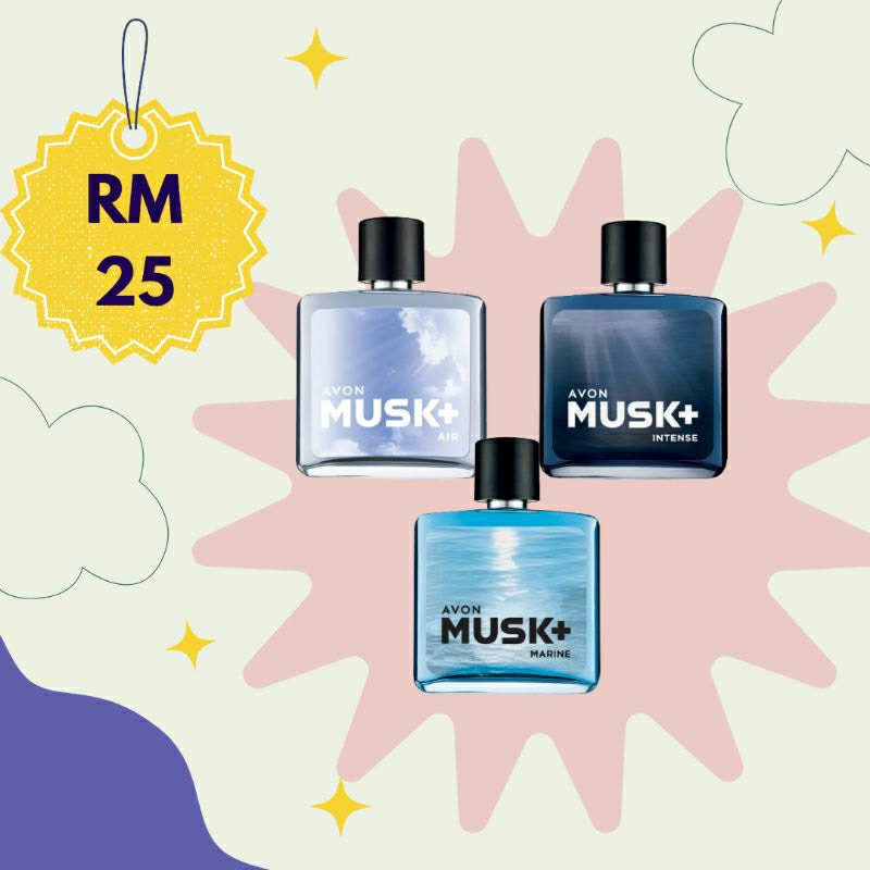 AVON Perfume - Musk Eau de Parfum Spray 50ml | Shopee Malaysia