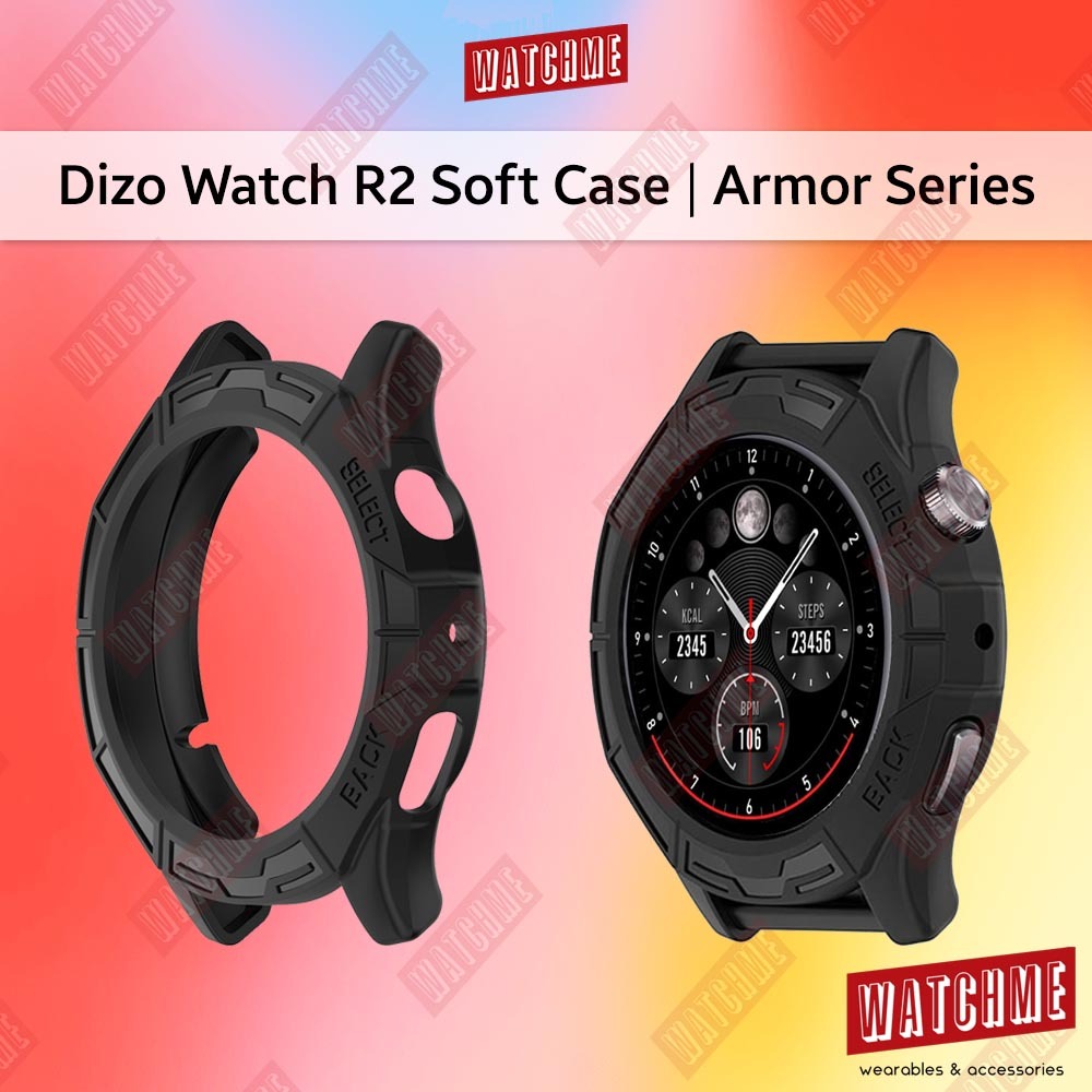 Dizo Watch R2 Soft Case, Sport Armor Protect Cover, Soft Bumper Smart ...