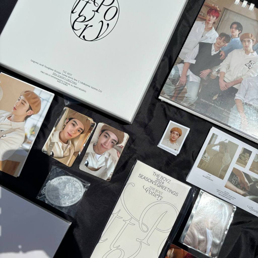 (LOOSE) THE BOYZ 2024 SEASON'S GREETING [THE BOYZ POTTERY] (READY STOCK