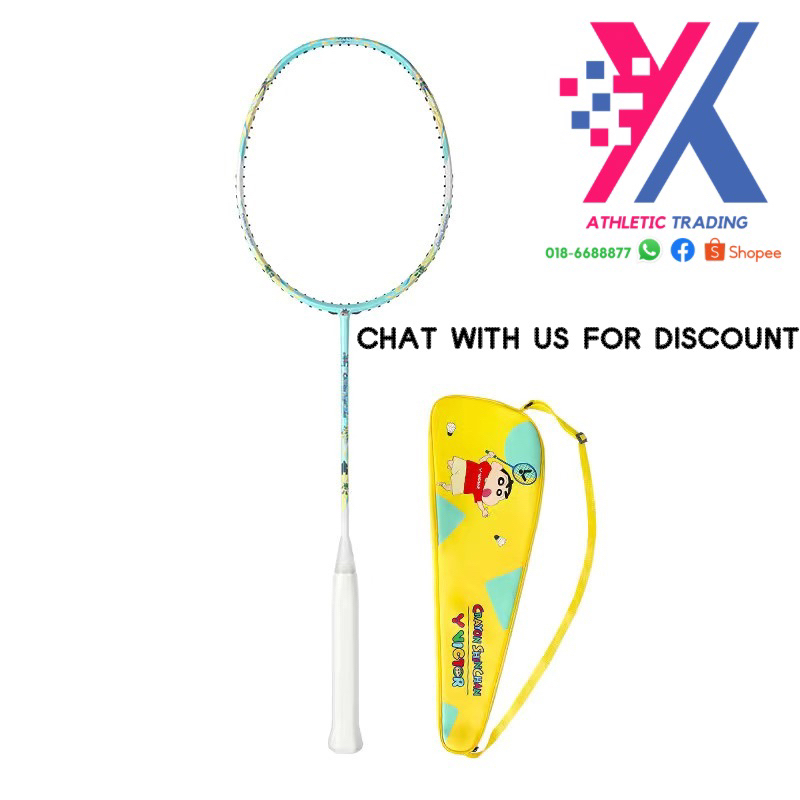 READY STOCK[100% Original]VICTOR Crayon Shin Chan Badminton Racket ...