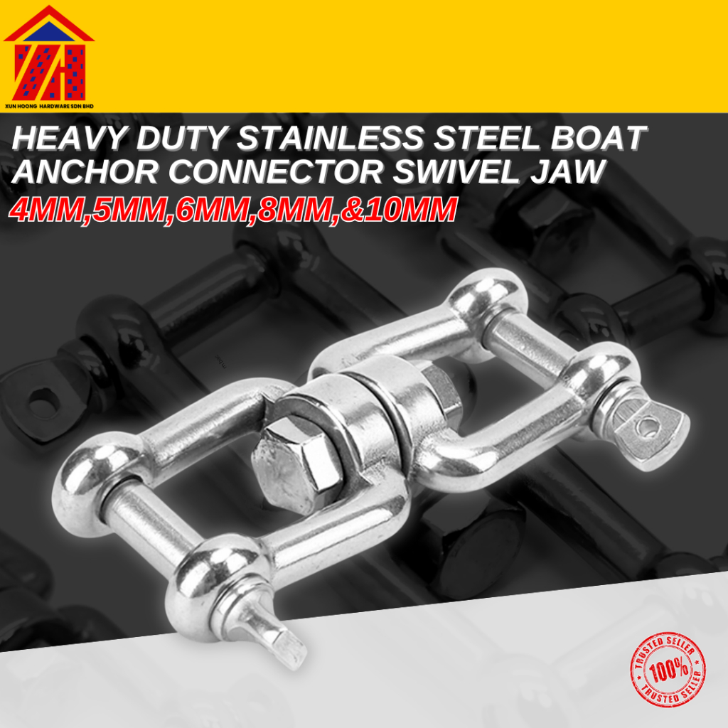 3/8 In To 1/2in Boat Anchor Swivel Connector Stainless Steel Boat Anchor Chain Swivel Connector For Yachts Fishing Boats 09aa6516 D630 41f0 9138 2ec56eab2150.cc02d2442694420646c3b554f8efec9c