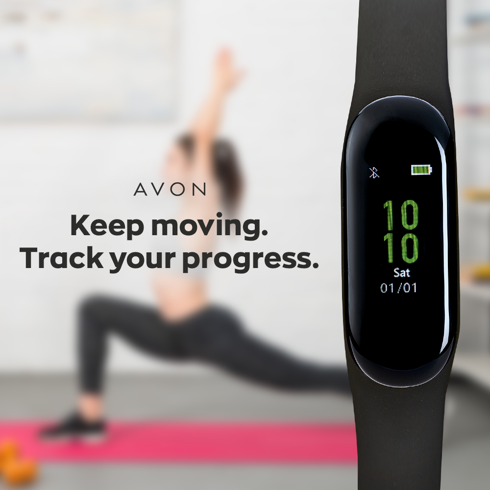 AVON Niko Smart Watch Black ladiesfirst Shopee Malaysia
