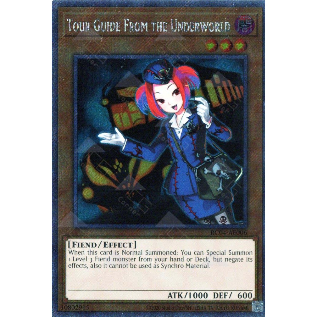 Yugioh RC04-JP006 RC04-AE006 Tour Guide From the Underworld  | Shopee  Malaysia