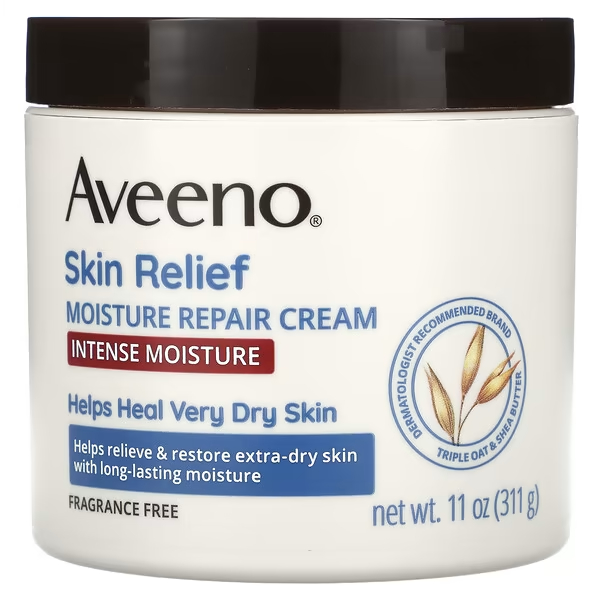 Instant Delivery Aveeno Skin Relief Moisture Repair Cream Intense Moisture 311g Shopee Malaysia