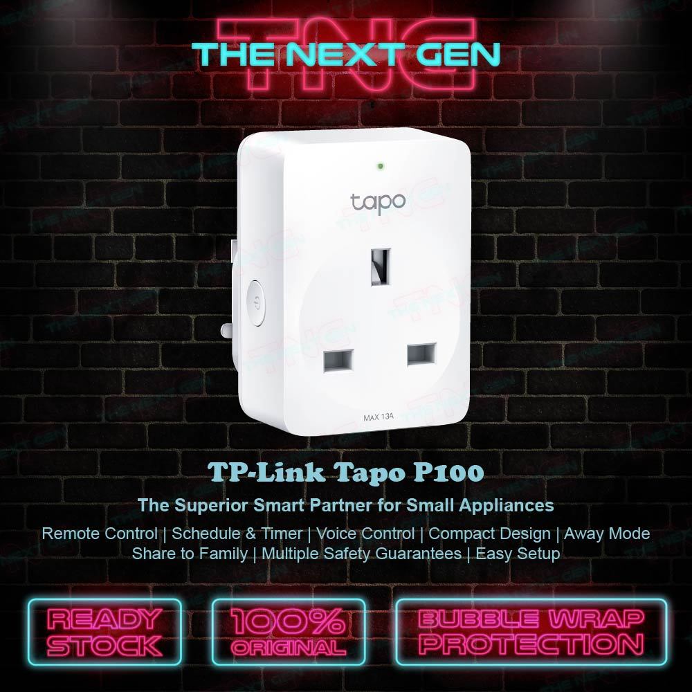 Tapo P100 Mini Smart Wi-Fi Socket [ Remote & Voice Control | Schedule ...