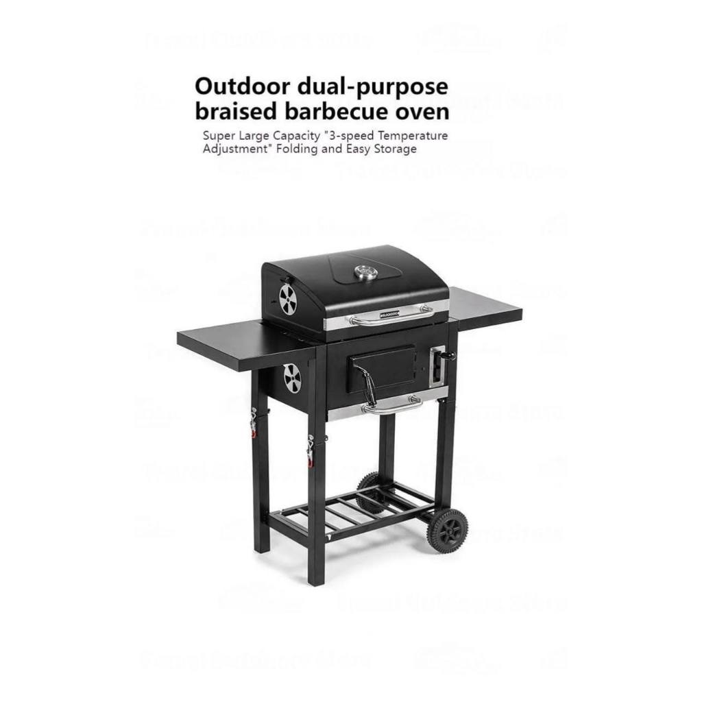 Blackdog Outdoor Dual Purpose Oven Camping BBQ Grill Shopee Malaysia