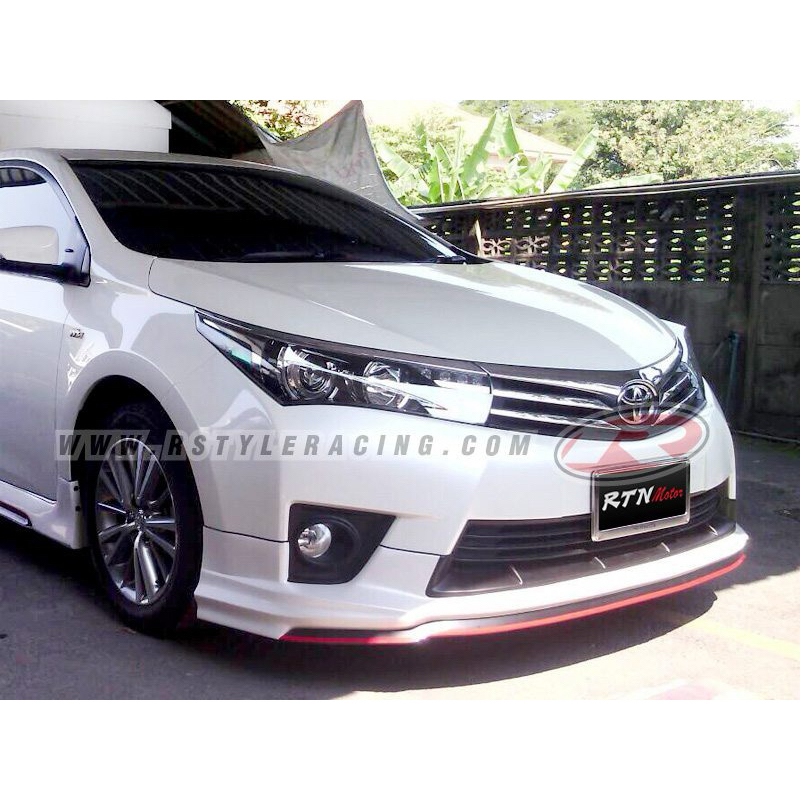 Toyota Altis 2014 2015 2016 Redline bodykit body kit front side rear ...