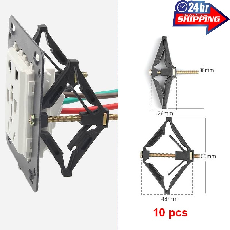 Switch Socket Cassette Repair Wall Seal Socket Black Box Restore 86 ...