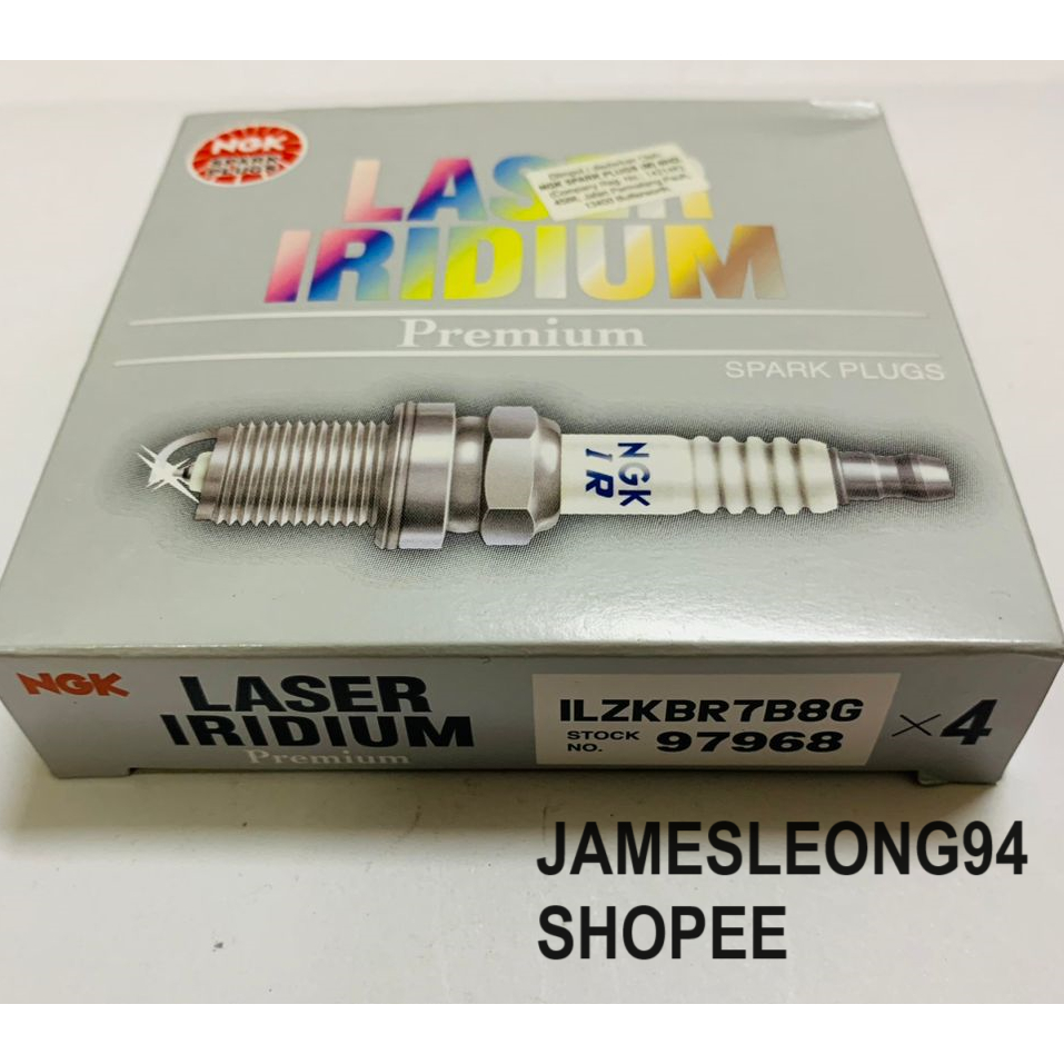ORIGINAL ILZKBR7B8G (97968) NGK LASER IRIDIUM SPARK PLUG MINI COOPER COUPE JCW R56 R58 R55 R61