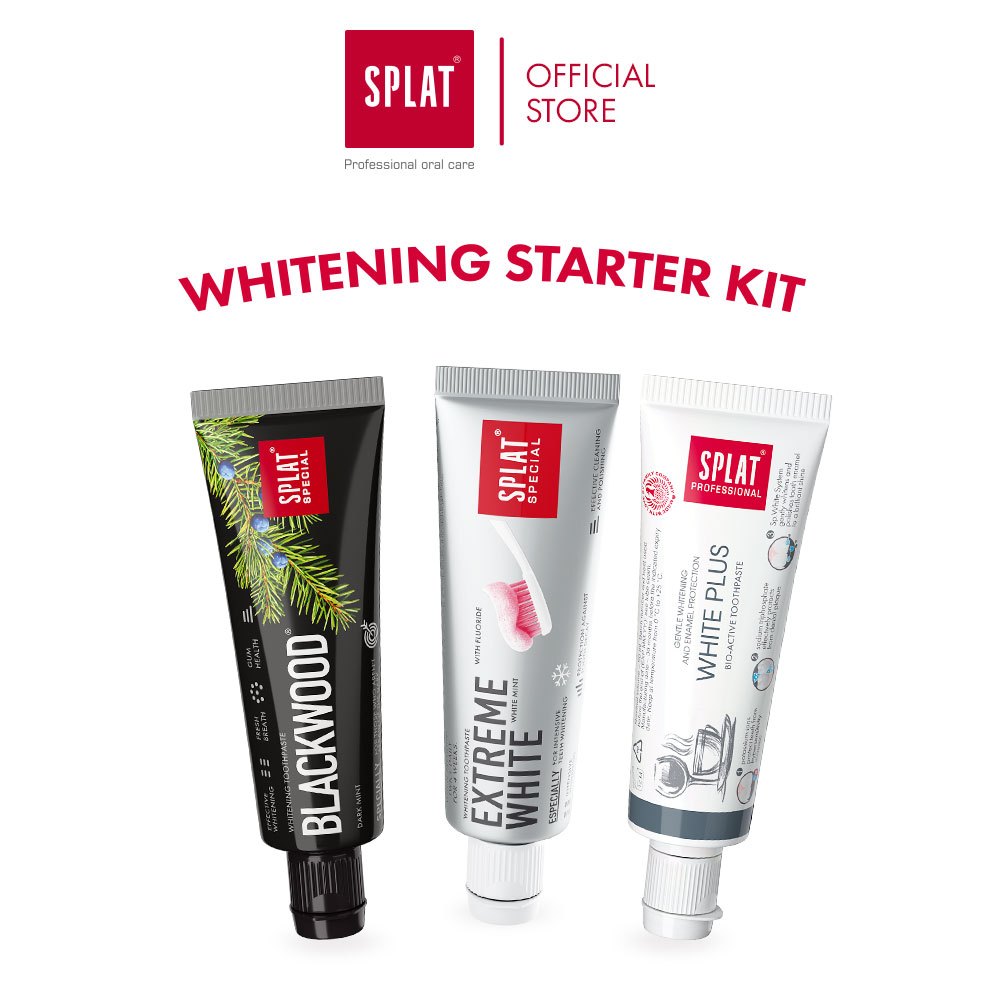 SPLAT Whitening Toothpastes Starter Set | Shopee Malaysia