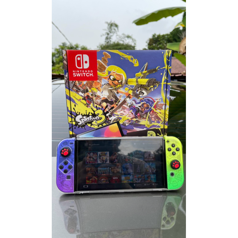 Nintendo Switch Splatoon 3 Edition (OLED) (USED) | Shopee Malaysia