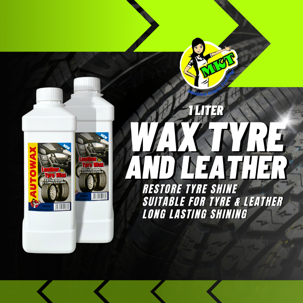 1L Tyre Wax Leather Tyre Waxing Wax Tire Wax Tayar Kereta | Shopee Malaysia