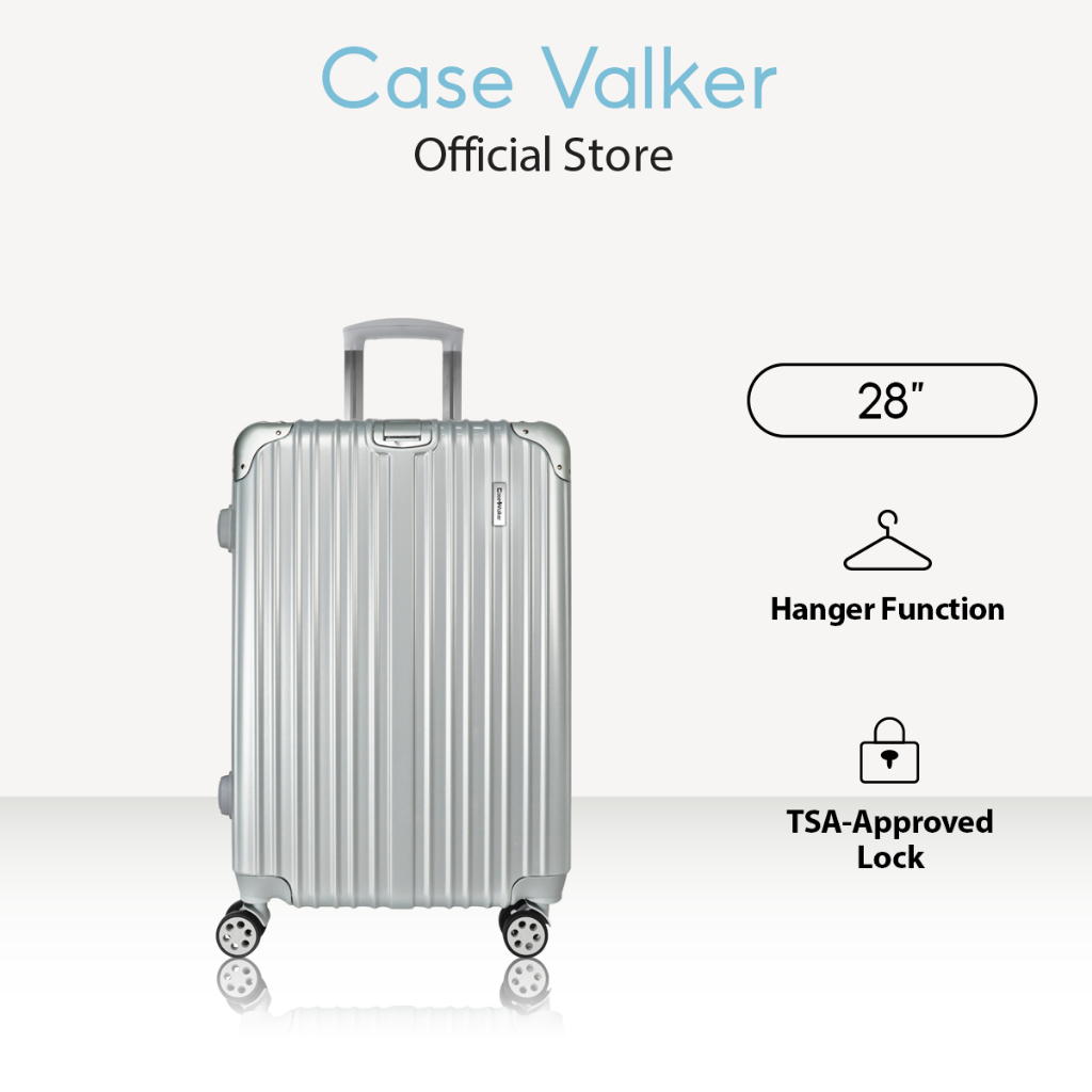 Case Valker Signature Flawless 28" PC+ABS Hard Case Hanger Bag Suitcase