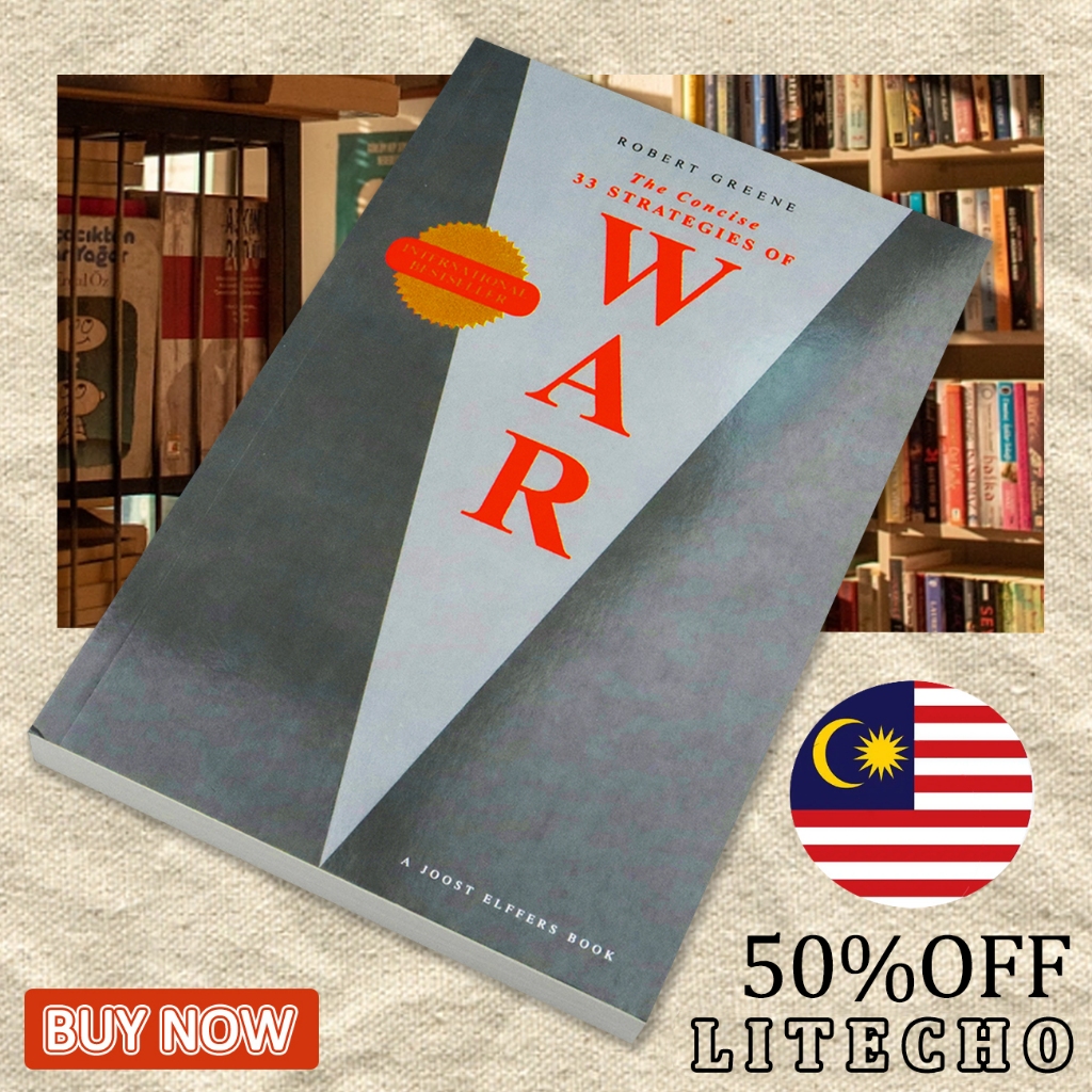 The Concise 33 Strategies of War by Robert Greene english book | Shopee ...