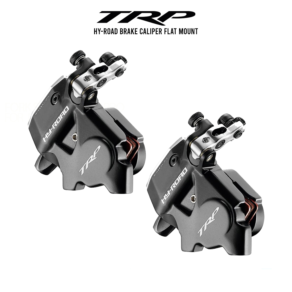 TRP HYROAD Brake Caliper Flat Mount 1 PAIR Hydraulic Gravel Road