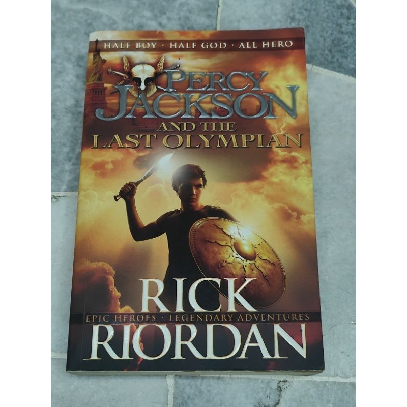 Percy Jackson and The Last Olympian| Rick Riordan| Puffin | Shopee Malaysia