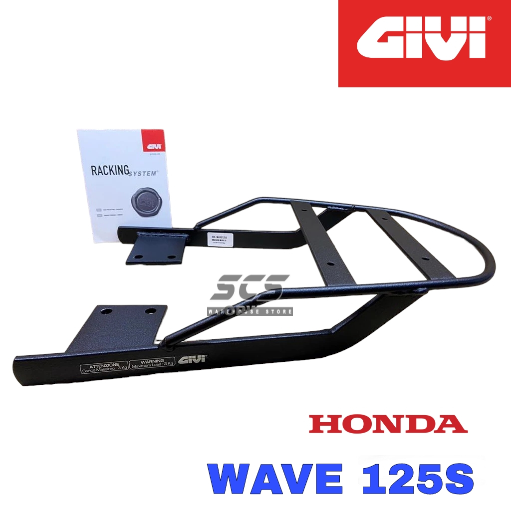 Monorack Givi Honda Wave 125S Advance Rack 100% Original GIVI Motor ...