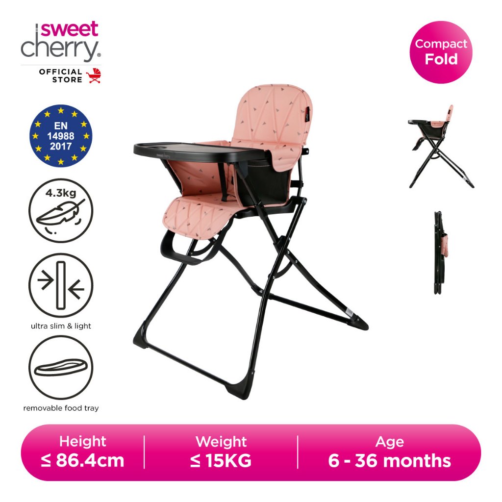 Sweet cherry fashion high chair