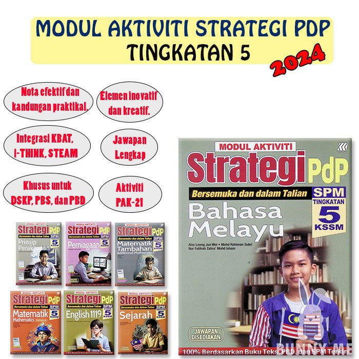 [BUNNY] 2024 Buku Sekolah : Modul Aktiviti Strategi PdP SPM KSSM ...