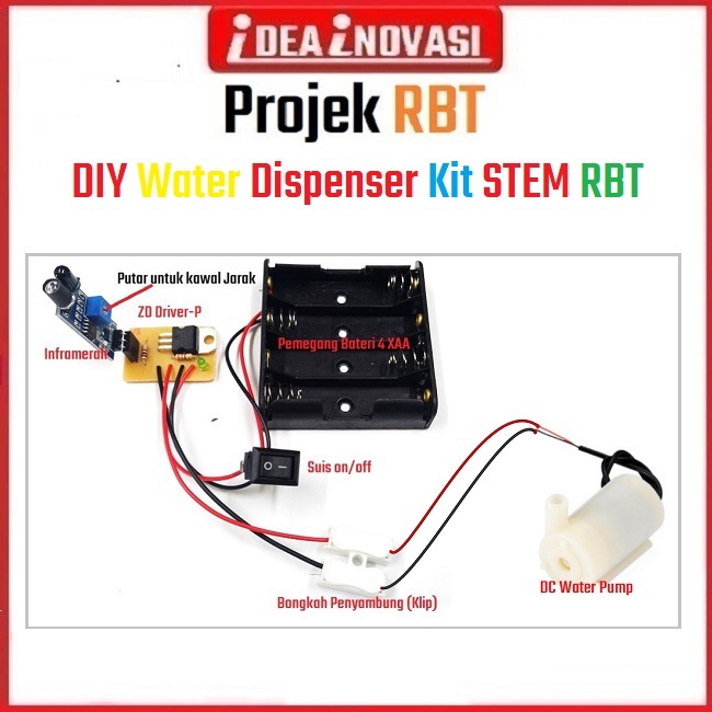 Projek RBT 10 - Mesin air minuman automatik( Water Dispenser) | Shopee ...