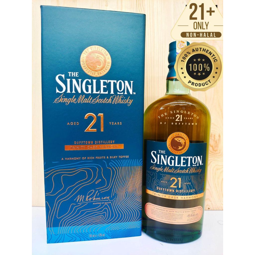 Singleton 21y Dufftown Trinity Cask Harmony Single Malt Scotch Whisky ...