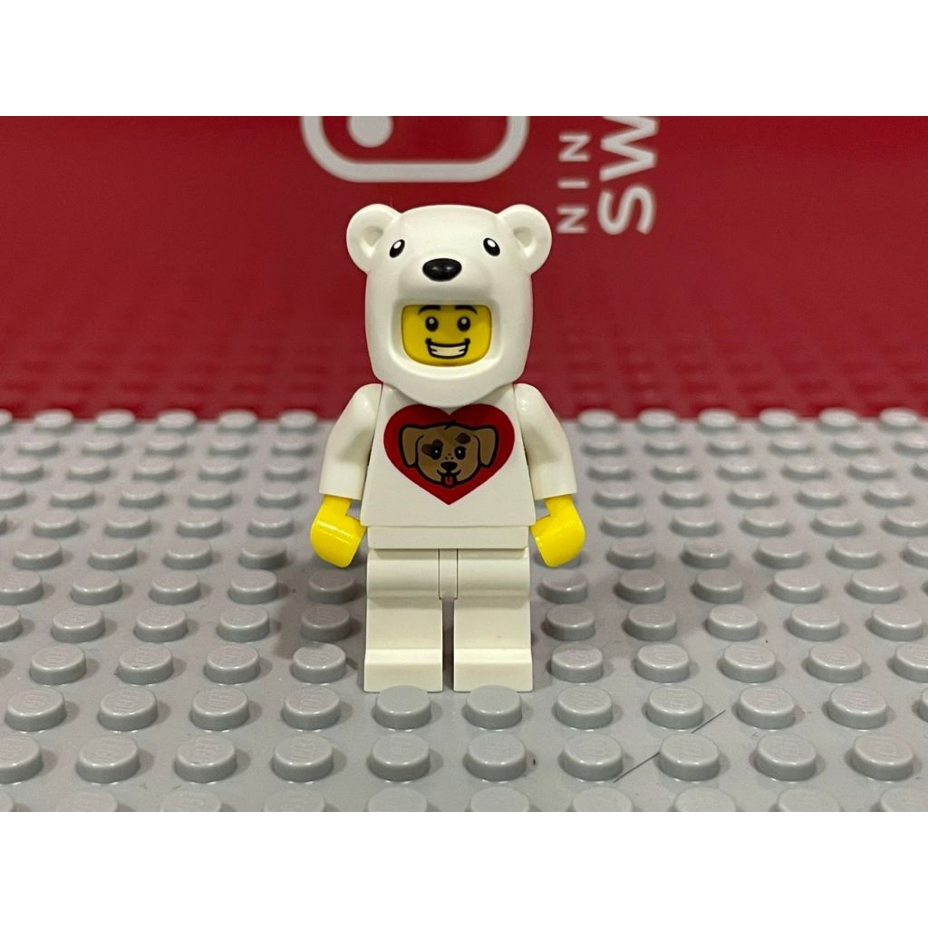 Ready Stock) LEGO BAM Minifigures Polar Suit Bear (Exclusive) 2024