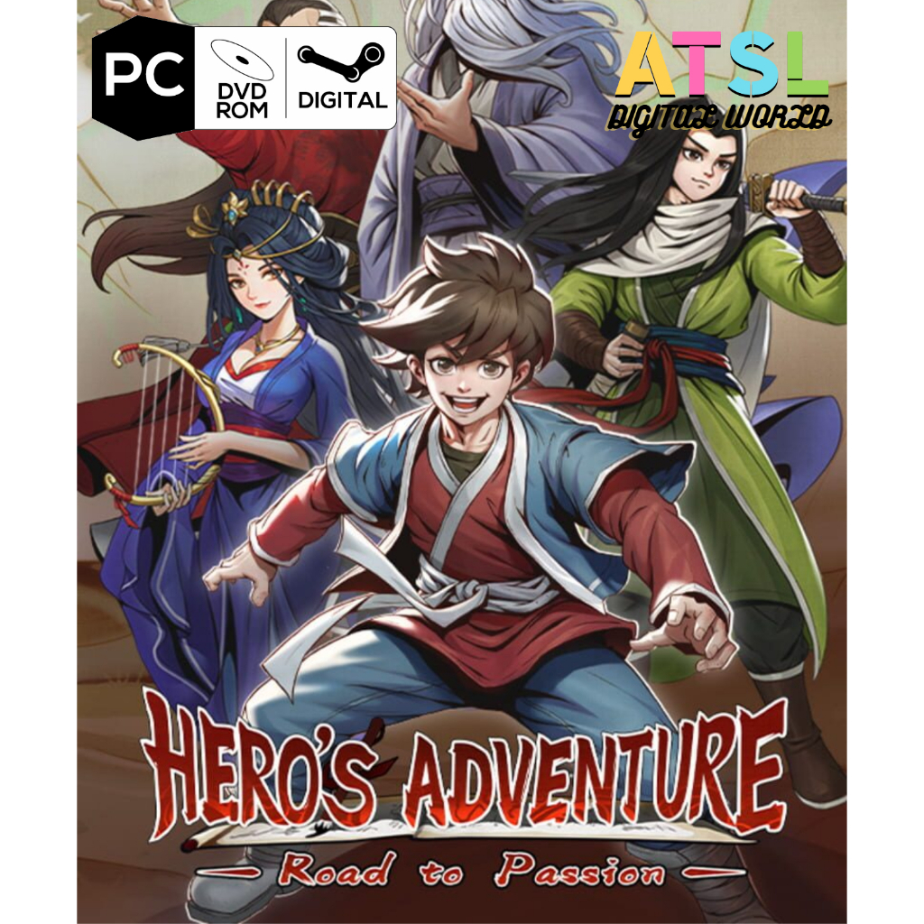 [Original PC Game] Hero's Adventure: Road to Passion (v1.2.0830b66 ...