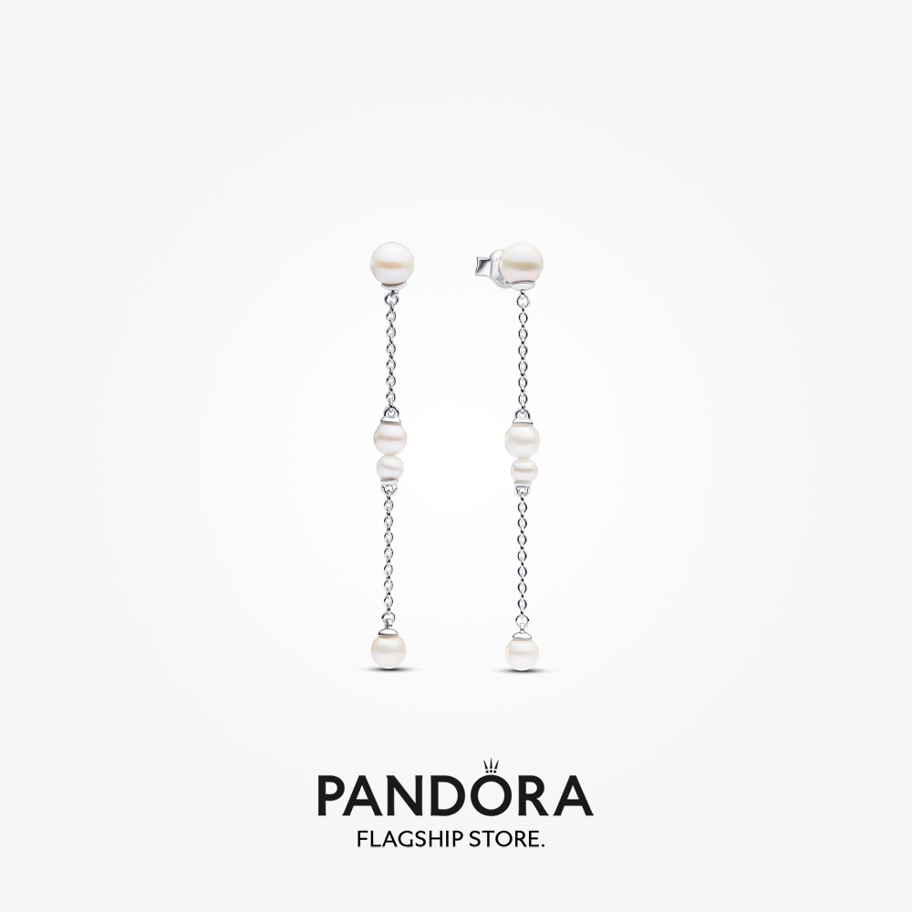 String of beads earrings pandora hot sale