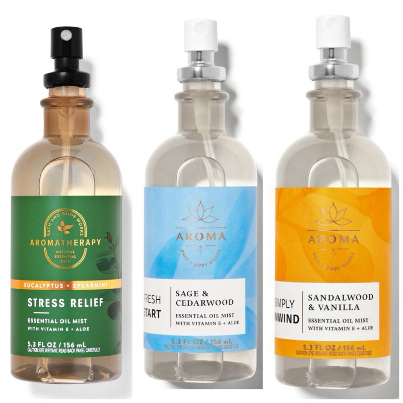 Bath & Body Works ESSENTIAL OIL MIST Shopee Malaysia