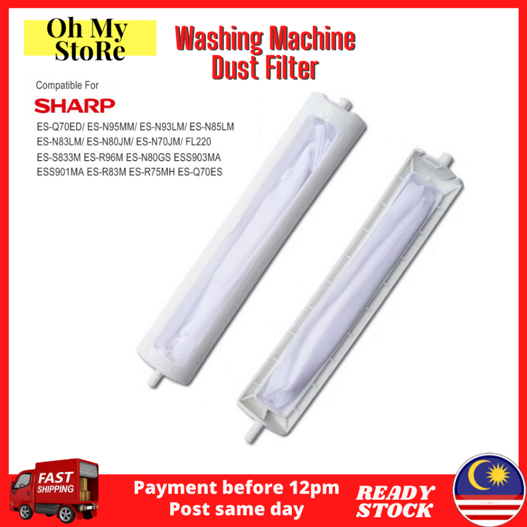 Sharp Washing Machine Dust Filter Bag ES-Q70ED ES-N95MM ES-N93LM ES ...