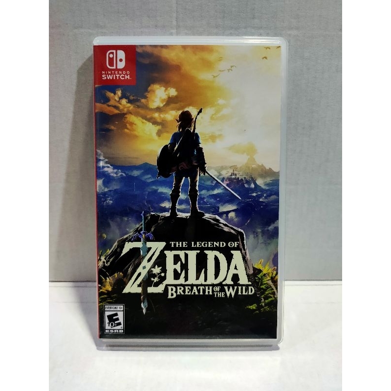 Nintendo Switch Zelda Breath of The Wild English & Chinese Version ...