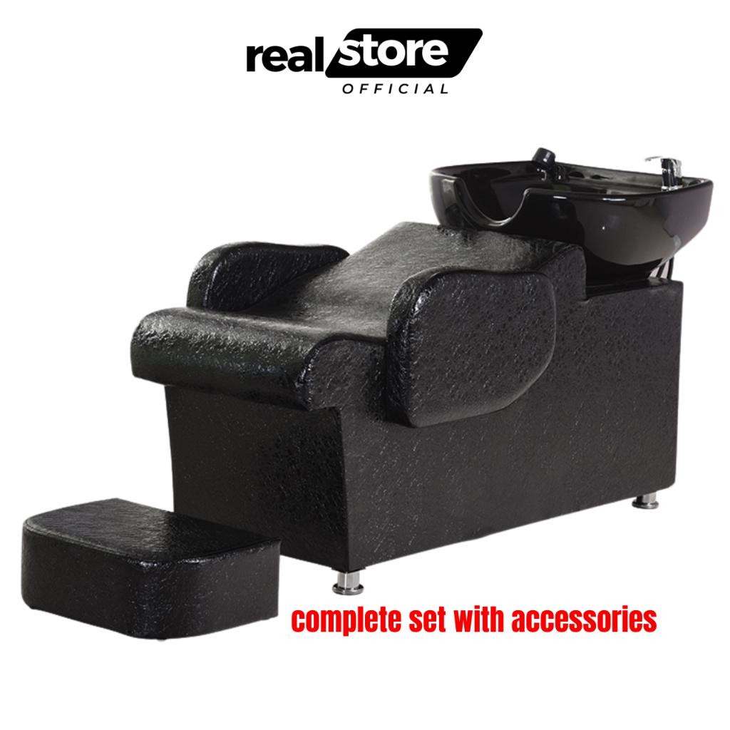 [Ready Stock] Hair Salon Wash Bed Basin Cuci Rambut Katil Washing Chair ...