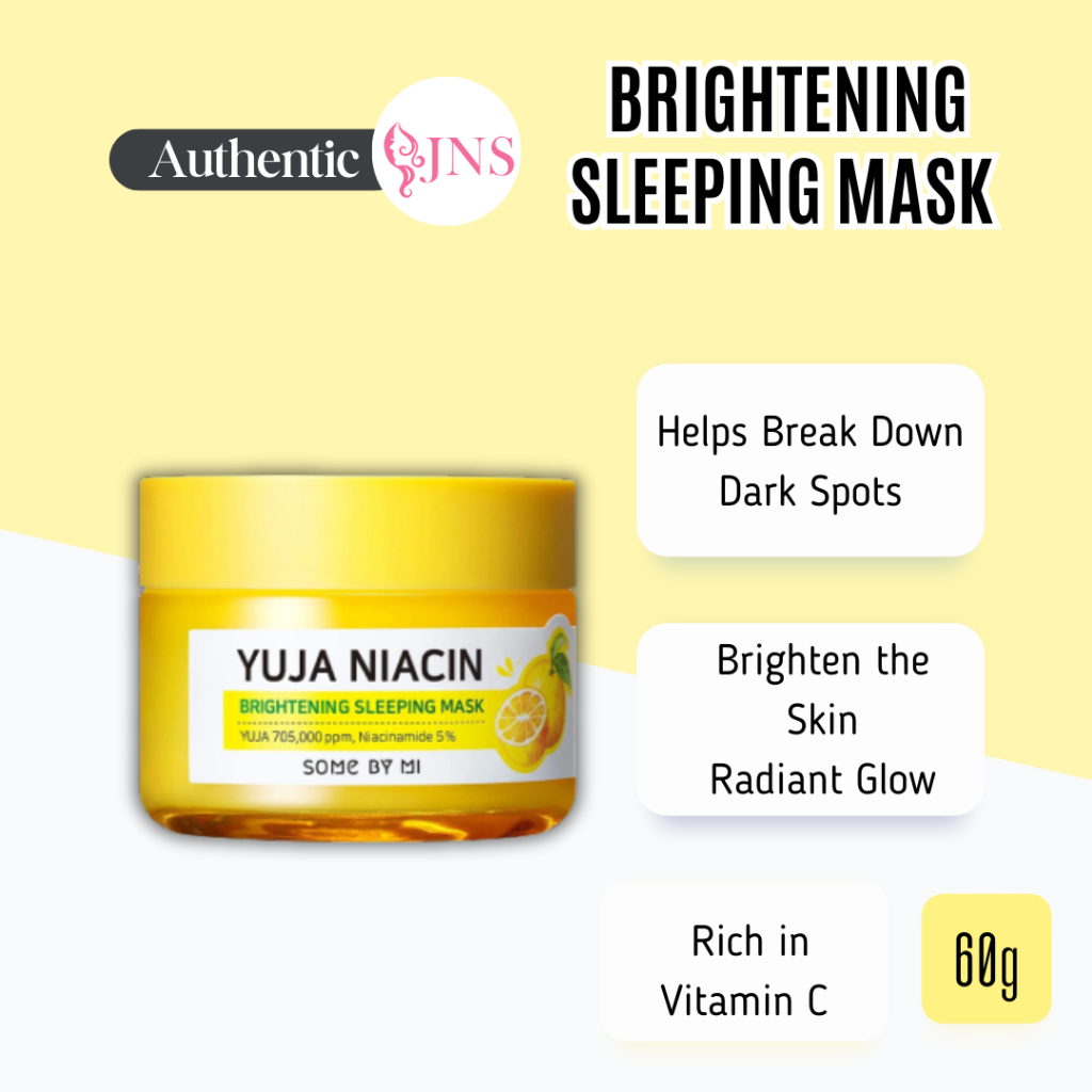 Some By Mi Yuja Niacin 30 Days Miracle Brightening Sleeping Mask 60g
