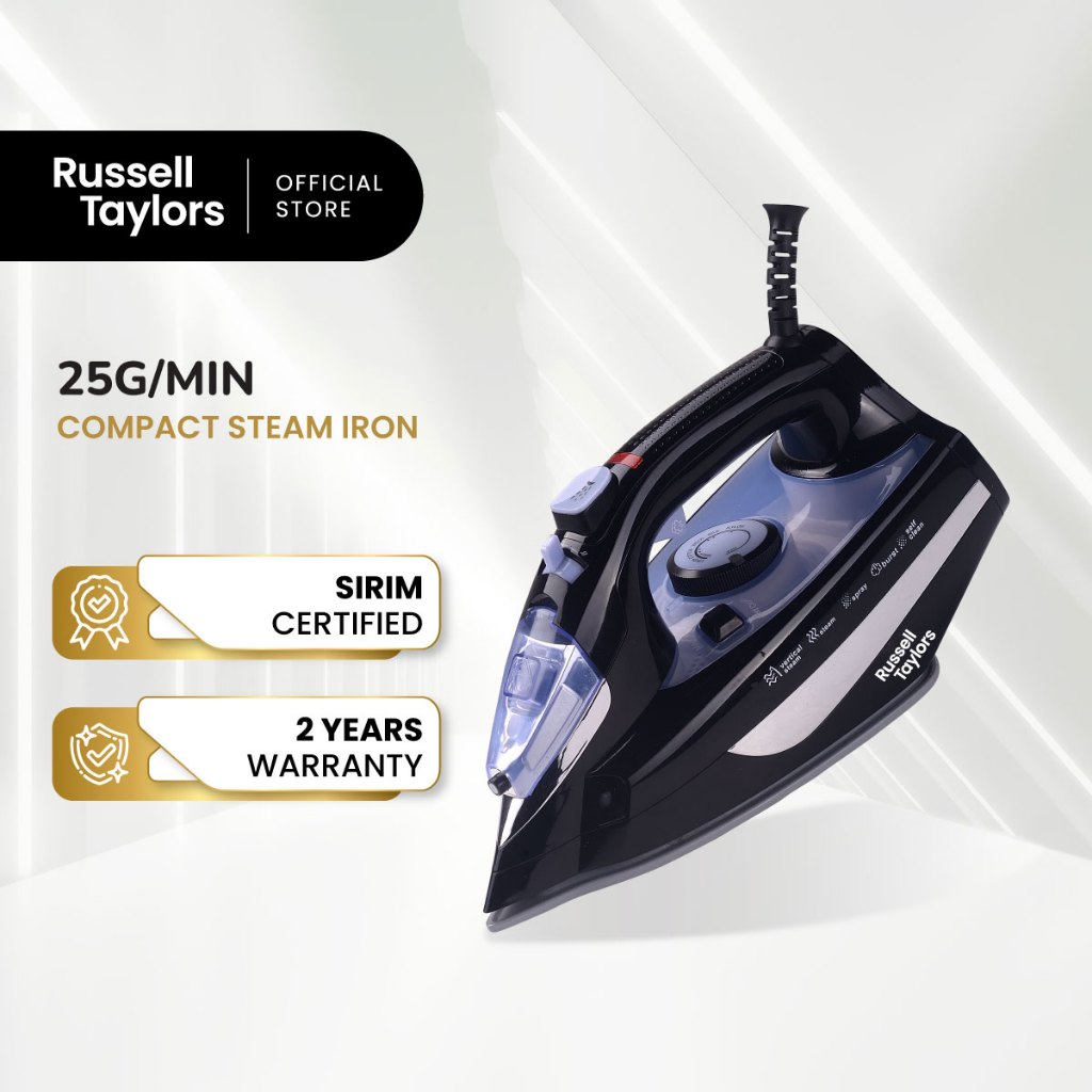 Russell Taylors Steam Iron with NonStick Soleplate SI20 Shopee Malaysia