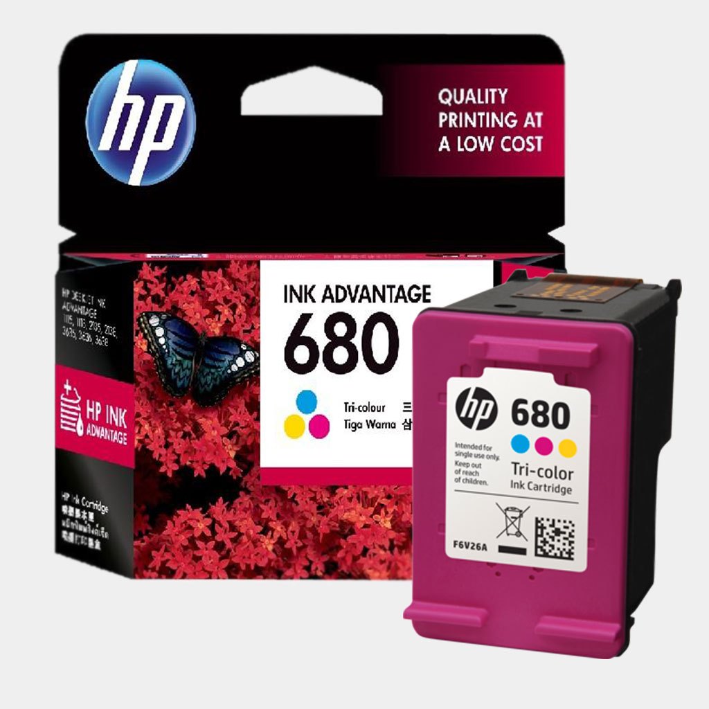 HP 680 Color Original Ink Cartridge | Shopee Malaysia