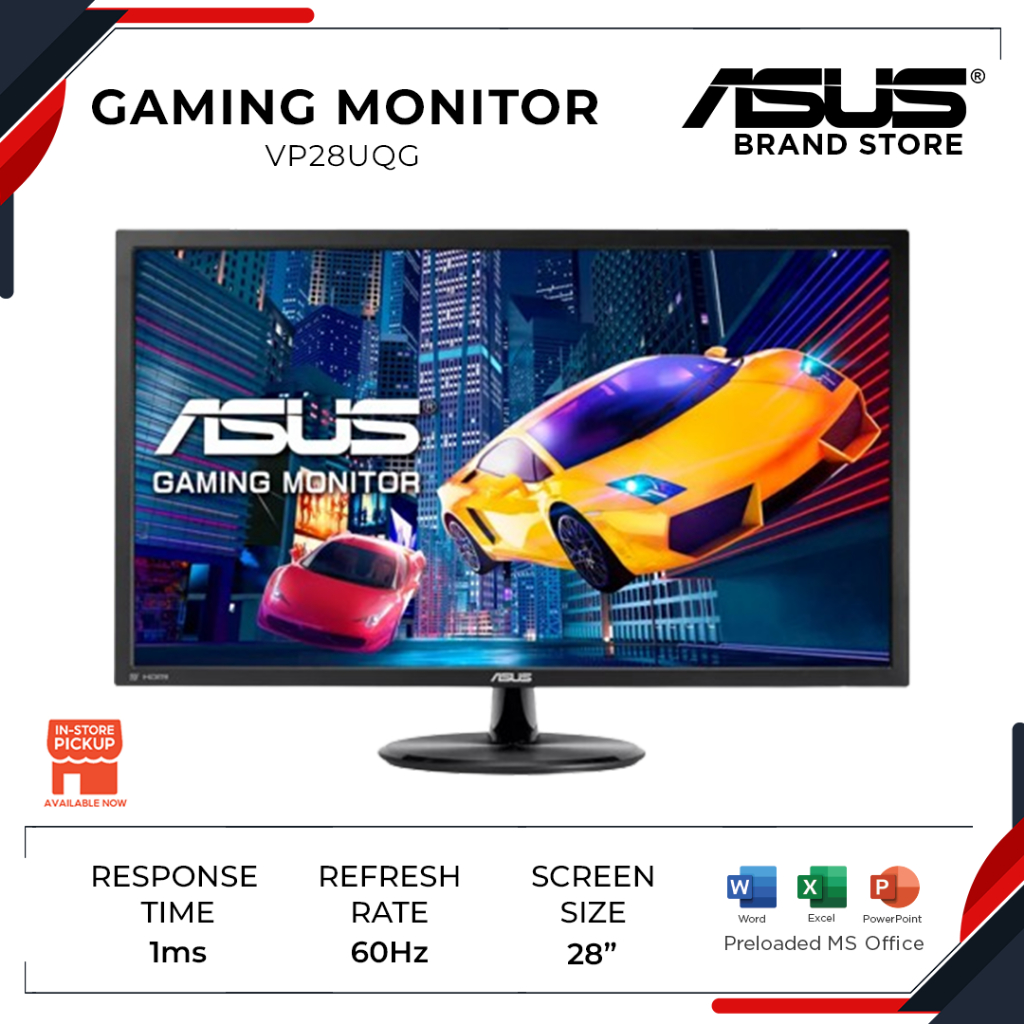 ASUS VP28UQG LCD MONITOR 28型 VP28UQGL｜Monitors｜ASUS USA